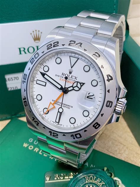 rolex 2014 explorer 2 for sale|Rolex explorer 2 cost.